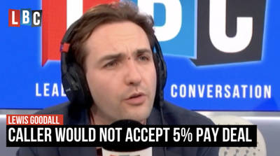 Caller would reject 5 per cent pay offer image