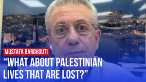 Mustafa Barghouti on the lives of Palestinians mattering as much as Israeli lives image