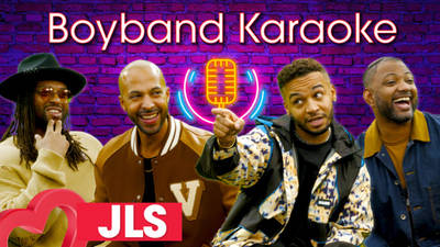 JLS get their own song lyrics wrong in Boyband Karaoke image