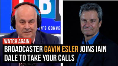 Broadcaster Gavin Esler joins Iain Dale to take your calls | Watch Again image