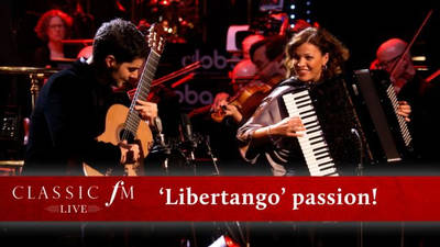 Fiery Piazzolla ‘Libertango’ – Miloš Karadaglić and Ksenija Sidorova at Classic FM Live image