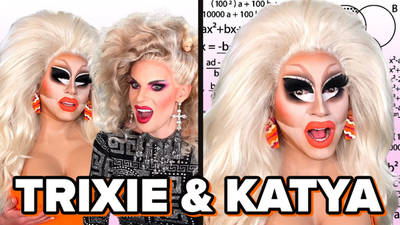 Trixie and Katya vs 'The Most Impossible Trixie and Katya Quiz' image