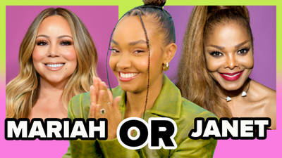 Leigh-Anne picks her own interview questions image