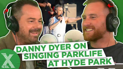 Danny Dyer talks covering Parklife with Robbie Williams at BST Hyde Park image