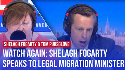 Watch Again: Shelagh Fogarty speaks to Tom Pursglove | 25/06 image