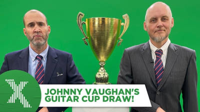 Johnny Vaughan's Guitar Cup draw! image