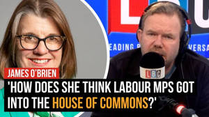 James reacts to housing minister suggesting the 'unelected Labour Party' voted against Tory plans  image