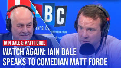 Watch Again: Iain Dale speaks to comedian Matt Forde 04/04/24 image