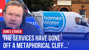 'How has that happened?', asks James O'Brien, as Thames Water's announces plans for a £2bn shareholder payout by 2035 image