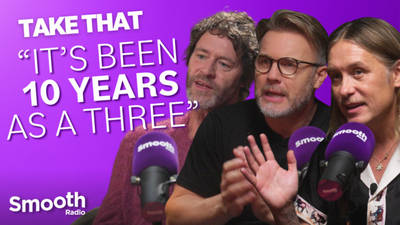 Take That interview: Band reflect on 10 years as a trio ahead of new album: "You know Robbie, he might come back" image