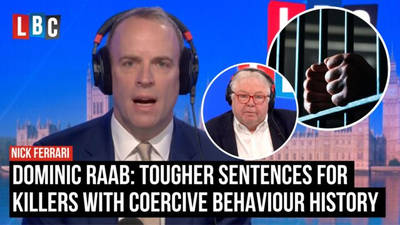 Dominic Raab says domestic killers with history of coercive behaviour should face tougher sentences image