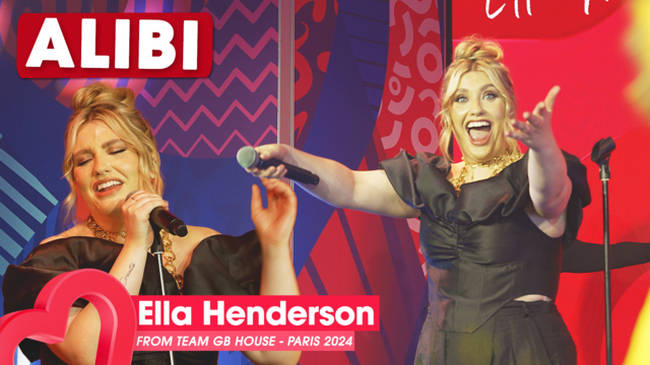 Ella Henderson performs 'Alibi' live at Team GB House | AD