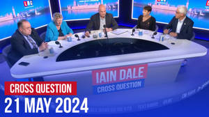 Watch Again: Cross Question with Iain Dale | 21/05 image