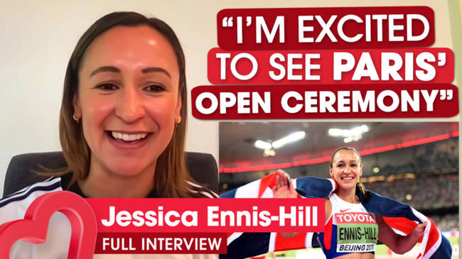 Olympian Dame Jessica Ennis-Hill can't WAIT for the Olympics opening ceremony! 