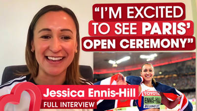 Olympian Dame Jessica Ennis-Hill can't WAIT for the Olympics opening ceremony!  image