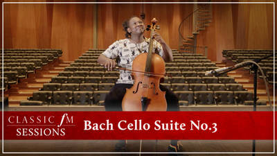 Abel Selaocoe plays 'Sarabande' from Bach's Cello Suite No.3 at Southbank Centre image