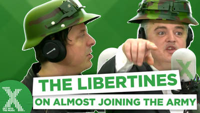 The Libertines on nearly joining the Army! image