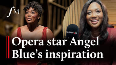 Opera star Angel Blue and the moment that made her want to become a singer image