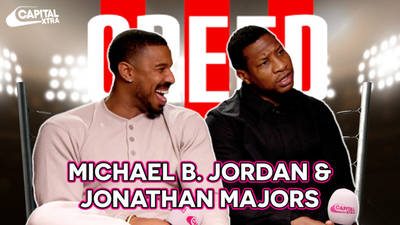 Michael B. Jordan & Jonathan Majors Give British Men Love Advice ❤️ image
