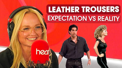 Emma Bunton wanted to look like Olivia Newton-John in her leather trousers image