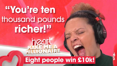 We're getting closer to the Heart's Make Me a Millionaire final! image