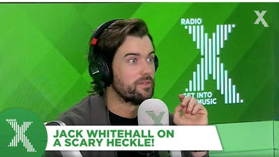 Jack Whitehall on a scary heckle he received! image
