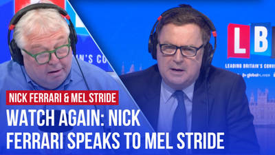 Watch Again: Nick Ferrari speaks to Work and Pensions Secretary Mel Strike | 19/04/24 image