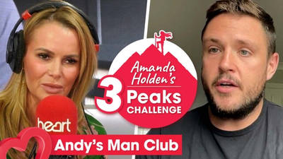 Jamie Theakston and Amanda Holden talk to Luke behind ANDYSMANCLUB image
