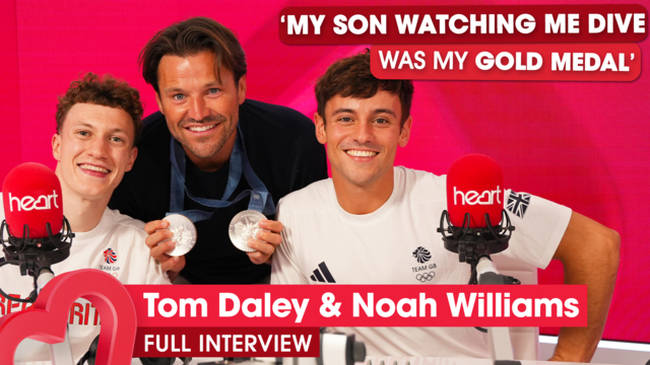 Mark Wright catches up with Tom Daley and Noah Williams 