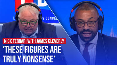 James Cleverly speaks to Nick Ferrari | Watch again image