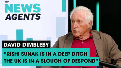 The News Agents: David Dimbeby says "Rishi Sunak is in a deep ditch" with no way out of chaos image