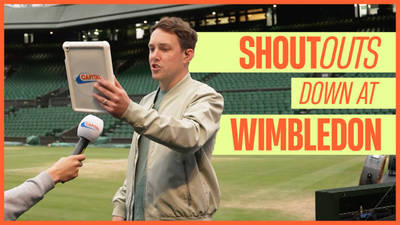 Chris Stark gives listeners SHOUTOUTS at Wimbledon | AD image