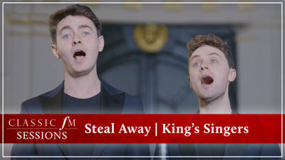 The King's Singers perform poignant spiritual 'Steal Away' image