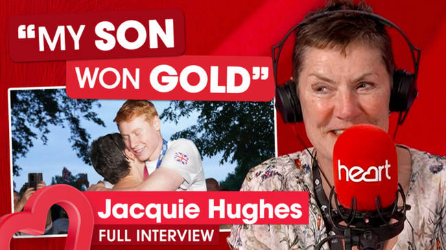 Jacquie Hughes talks her son Tom Dean winning gold at the Paris 2024 Olympics!