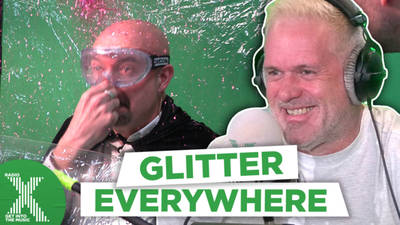 #ad Dom gets covered in glitter in today's challenge! image