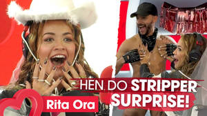 Heart: Rita Ora's hen do ends up with stripper surprise... image