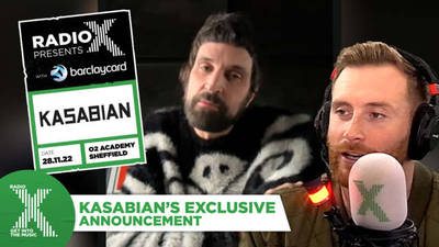 Kasabian's Serge Pizzorno joined Toby for a huge announcement! image