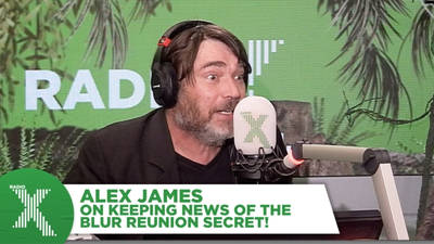 Alex James on trying to keep the Blur reunion a secret! image