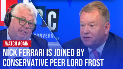 Watch Again: Nick Ferrari is joined by Conservative Peer Lord Frost | 08/07/24 image