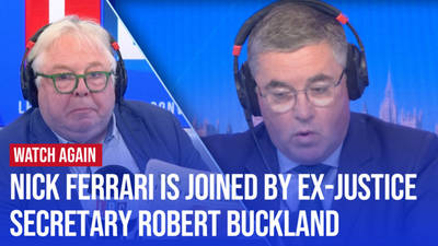 Watch Again: Nick Ferrari is joined by Former Justice Secretary Sir Robert Buckland | 12/07/24  image
