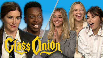 Glass Onion cast pick their own interview questions image