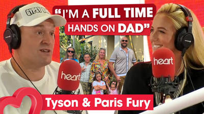 Tyson Fury on being a full time hands on Dad image