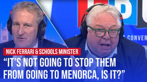 Nick Ferrari grills schools minister Damian Hinds on pupil absence fine rise image