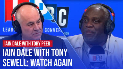 Iain Dale speaks to Tony Sewell | Watch again  image
