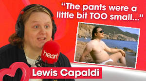 Lewis Capaldi says he posed in pants to 'traumatise' the public image