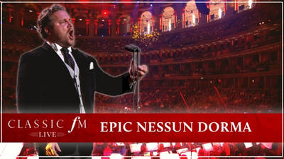 An epic 'Nessun dorma' from opera star Michael Spyres at Classic FM Live image