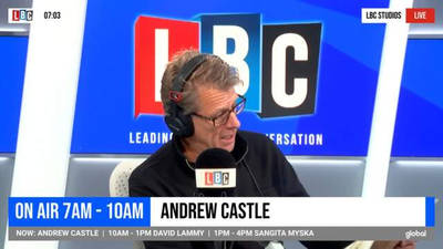 LBC: Andrew Castle rants about the government's response to strikes image
