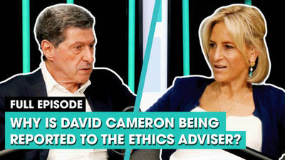 Why is David Cameron being reported to the ethics adviser? image