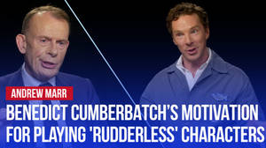Benedict Cumberbatch on his motivation for playing 'rudderless' characters image