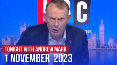 Tonight With Andrew Marr | Watch again 1/11 Video | Global Player